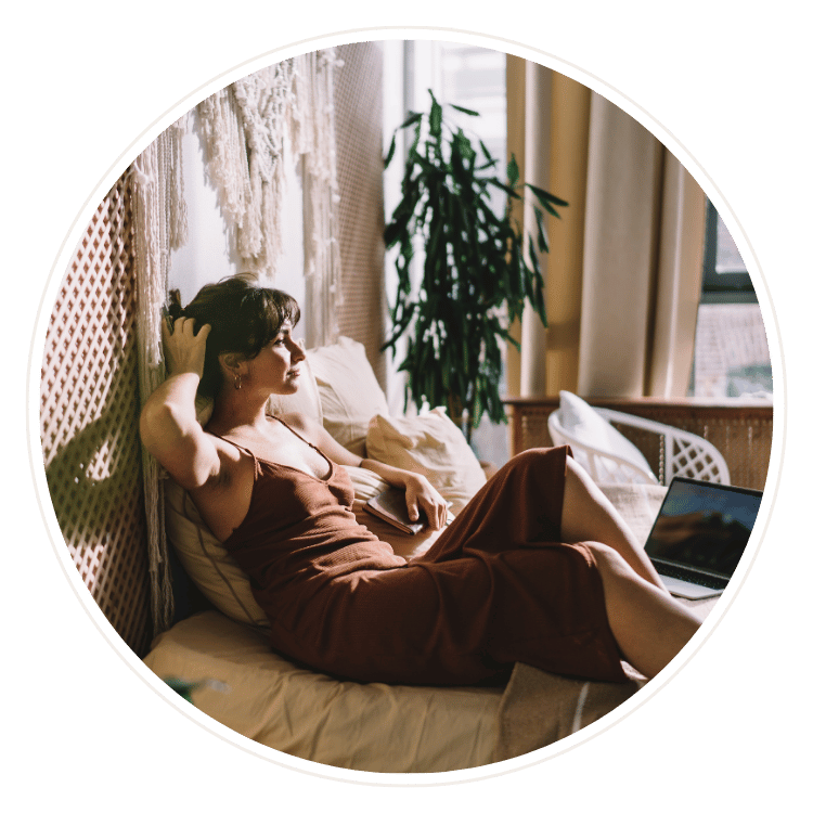 Optimistic woman with endotest.ie